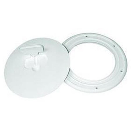 Superjock 6 in. Cam- Out Deck Plate, Polar White SU3234394